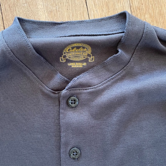 Cabela's Long Underwear Henley - Picture 2 of 3